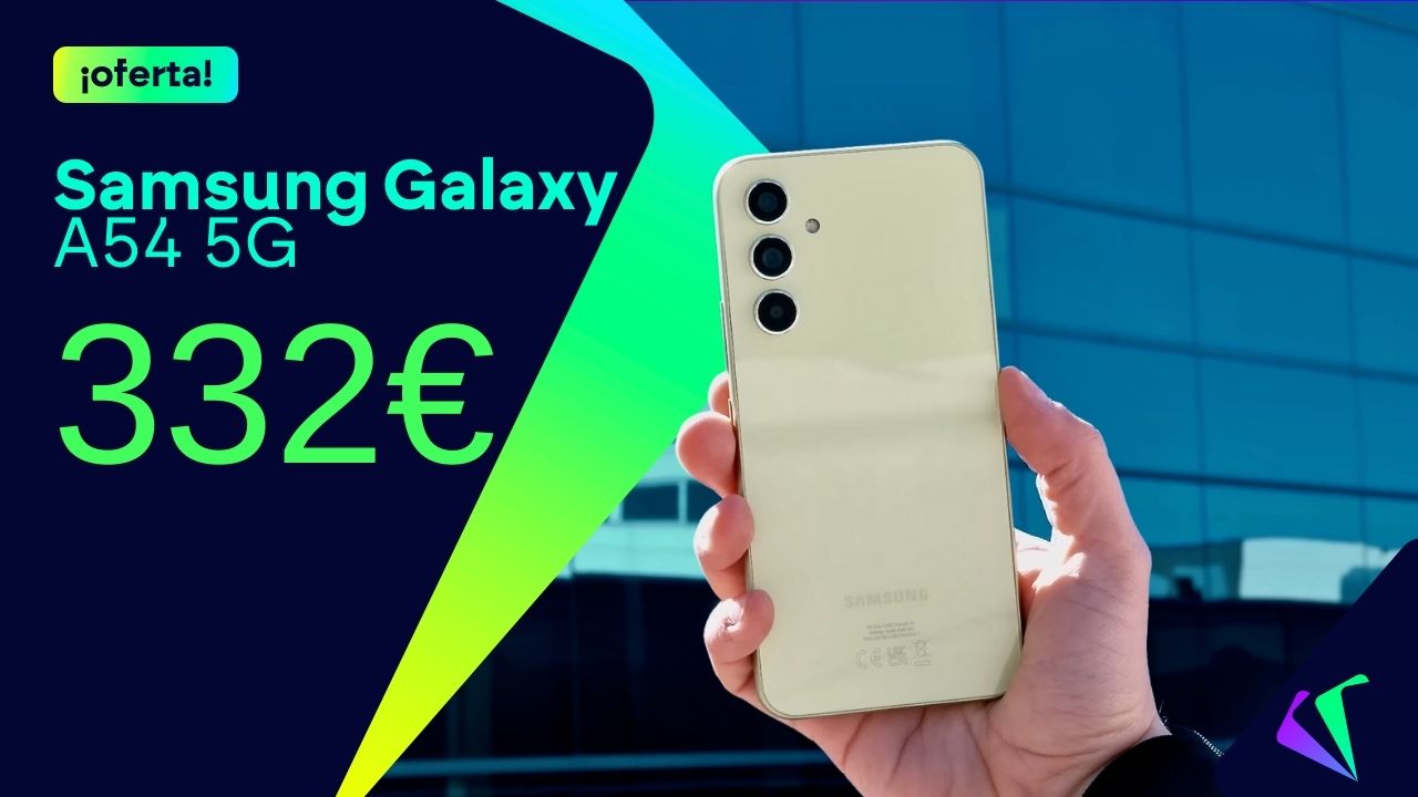 Samsung Galaxy A54 5G baja hasta los 332 euros en Amazon Compra
