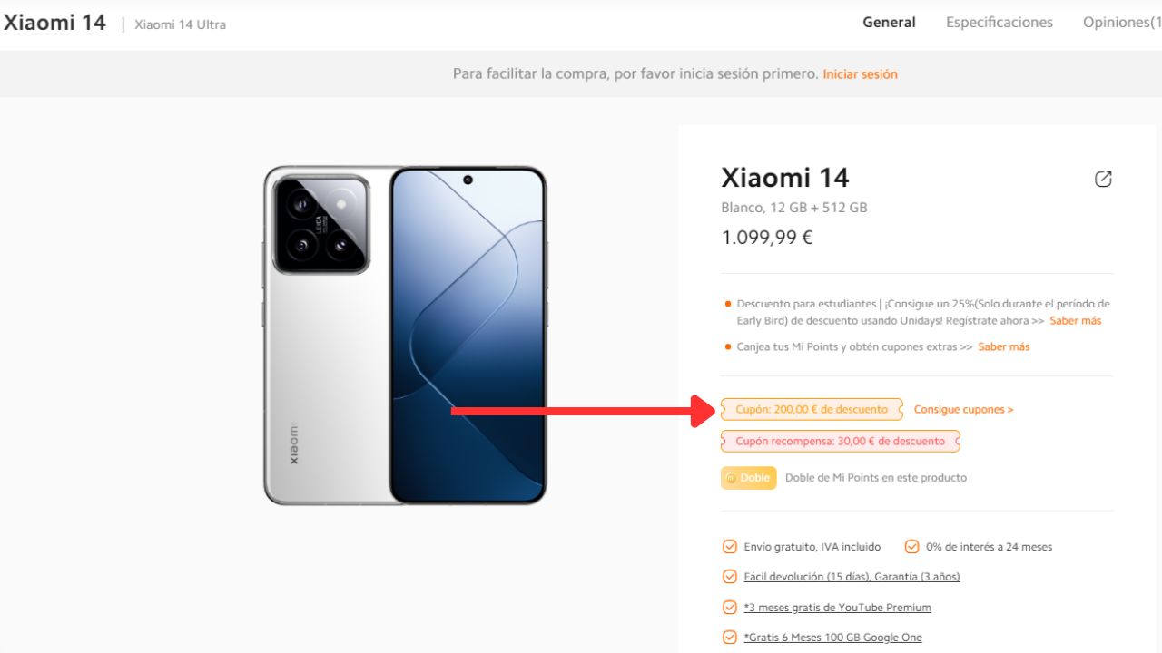 Xiaomi 14 Ultra con 40 de descuento kit de camara y reloj Compra Smartphone