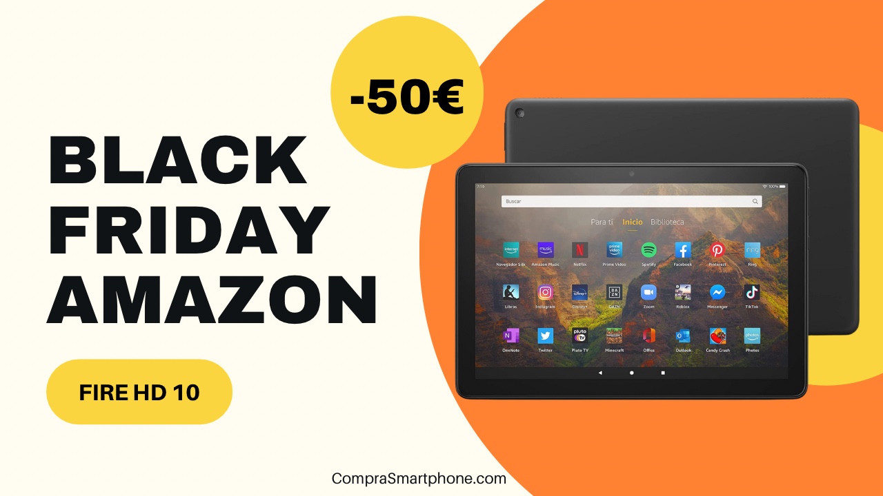 La que se avecina con esta tablet de Amazon con 50€ Compra Smartphone